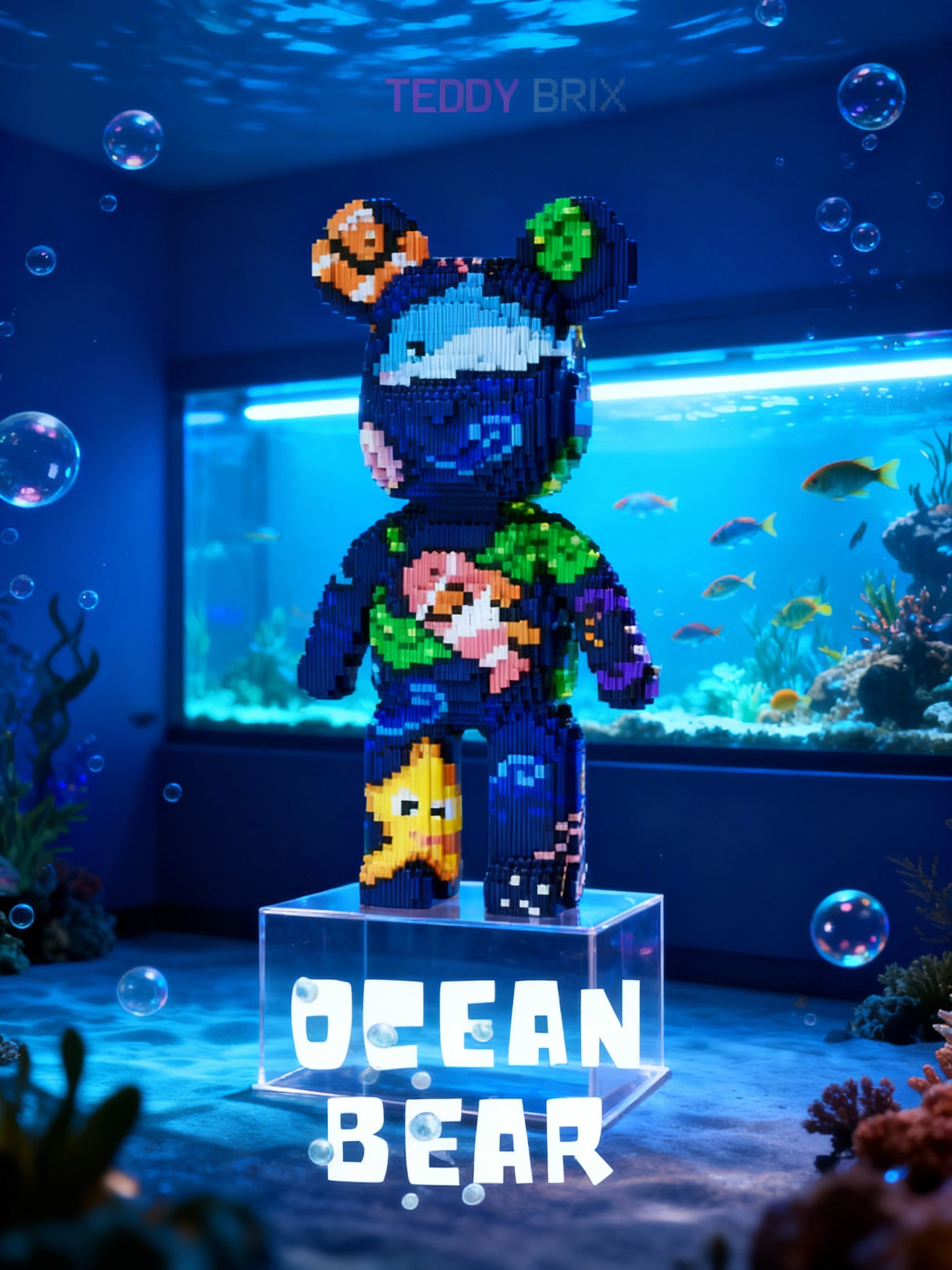 TeddyBrix Originals™ — L’Ours Géant qui offre une alternative aux écrans pour vos enfants !