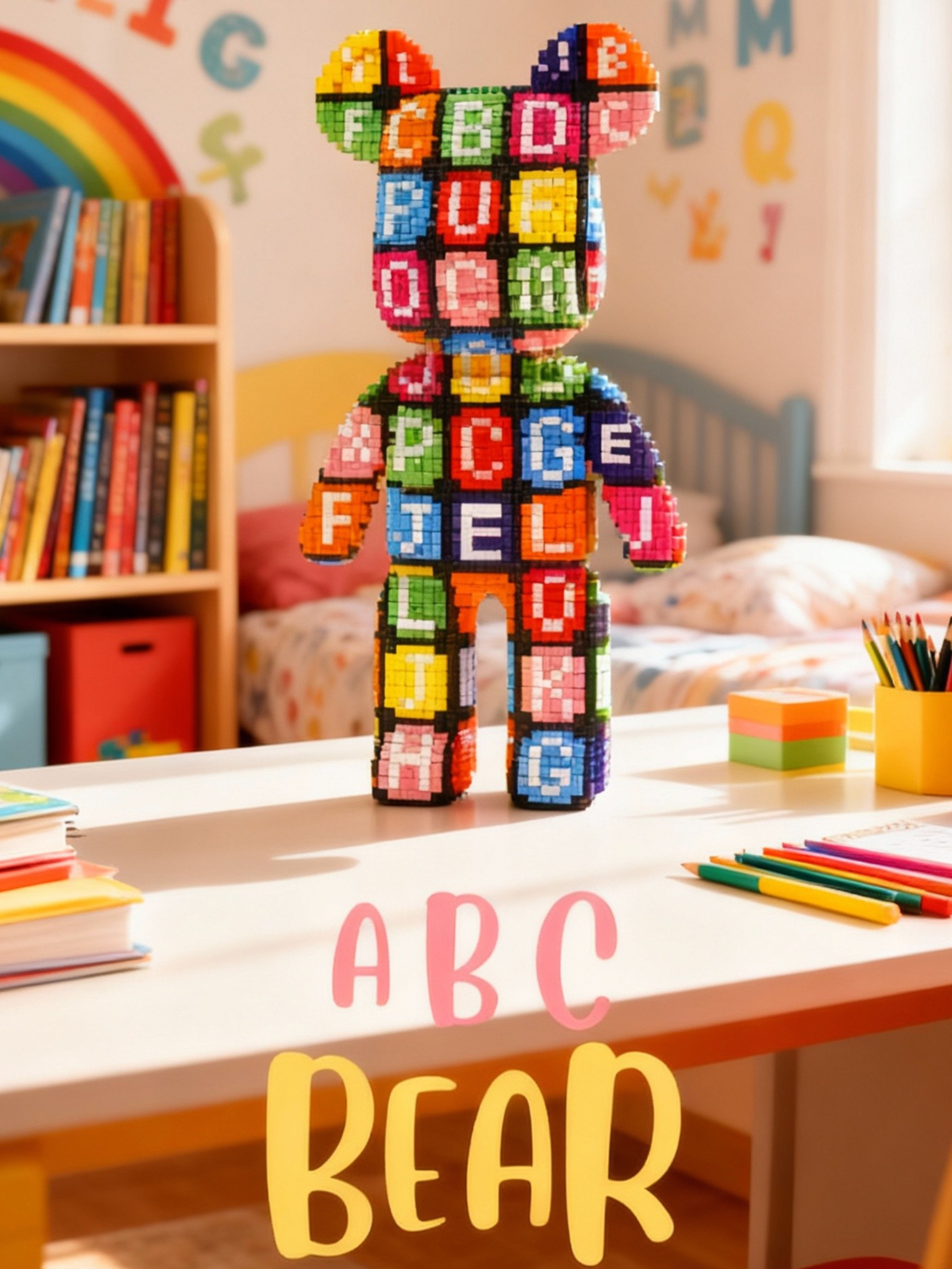 TeddyBrix Originals™ — L’Ours Géant qui offre une alternative aux écrans pour vos enfants !