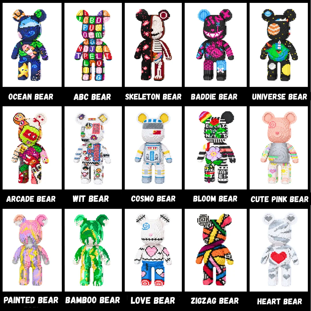 TeddyBrix Originals™ — L’Ours Géant qui offre une alternative aux écrans pour vos enfants !