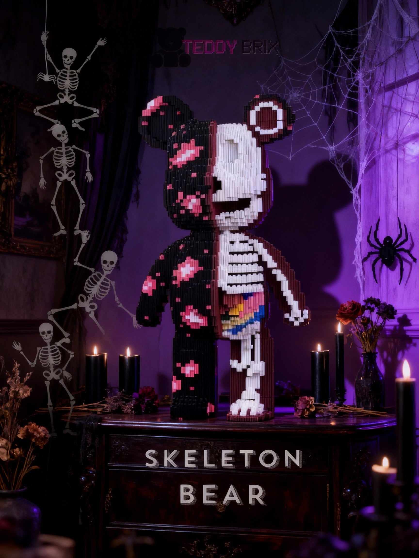 TeddyBrix Originals™ — L’Ours Géant qui offre une alternative aux écrans pour vos enfants !