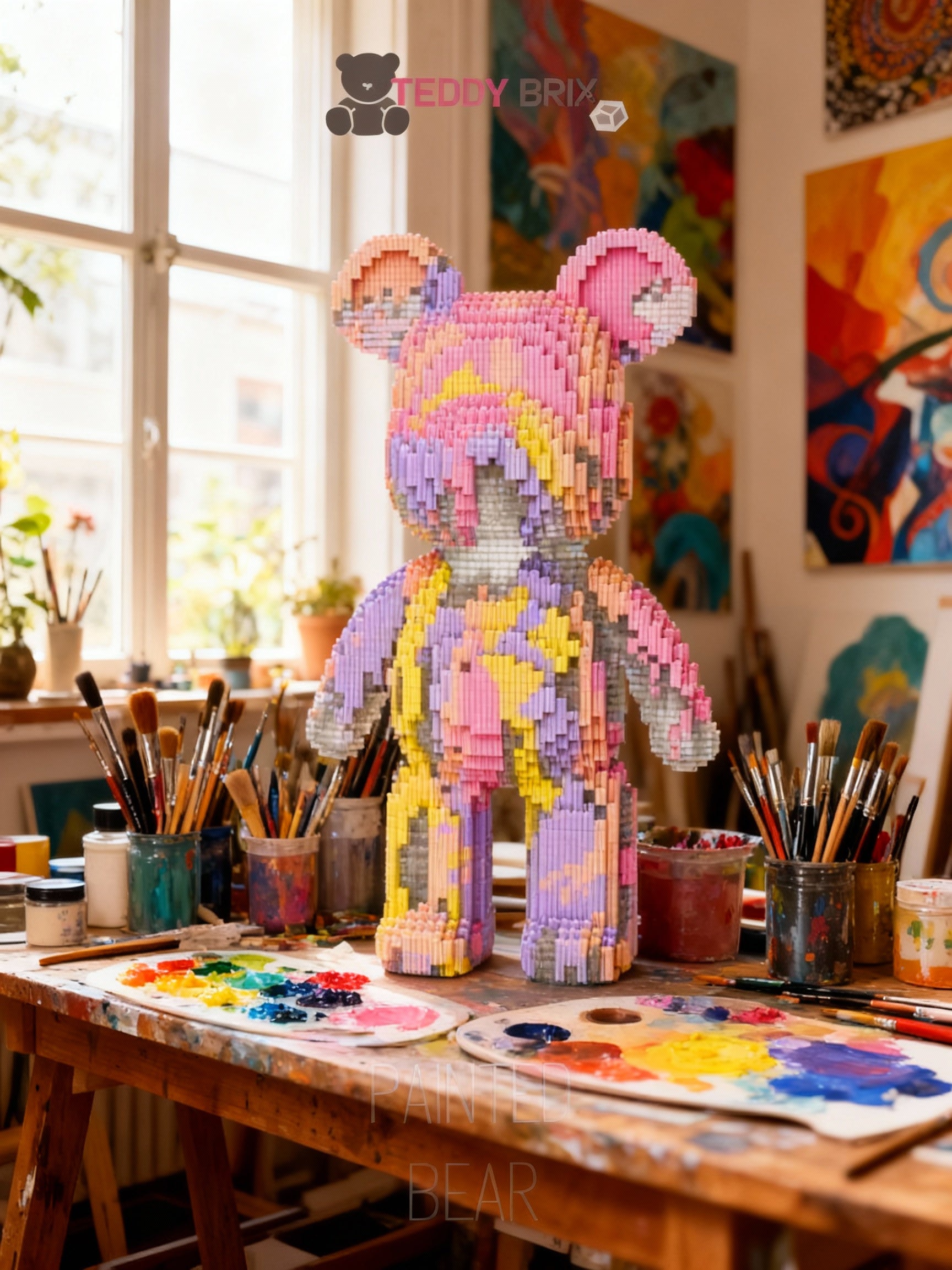 TeddyBrix Originals™ — L’Ours Géant qui offre une alternative aux écrans pour vos enfants !