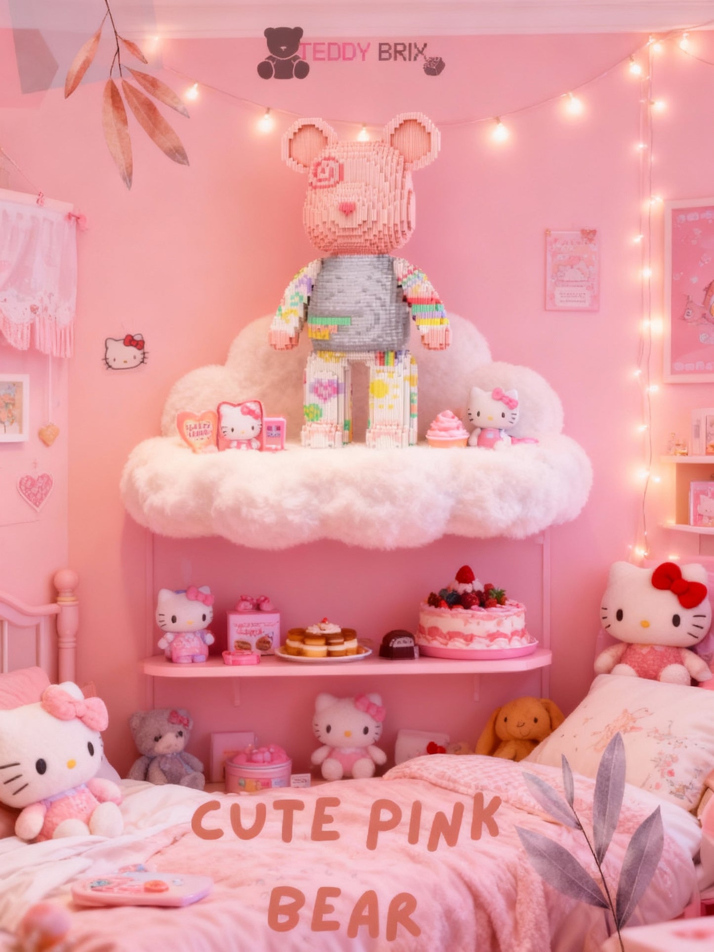 TeddyBrix Originals™ — L’ours géant qui remplace vos écrans !