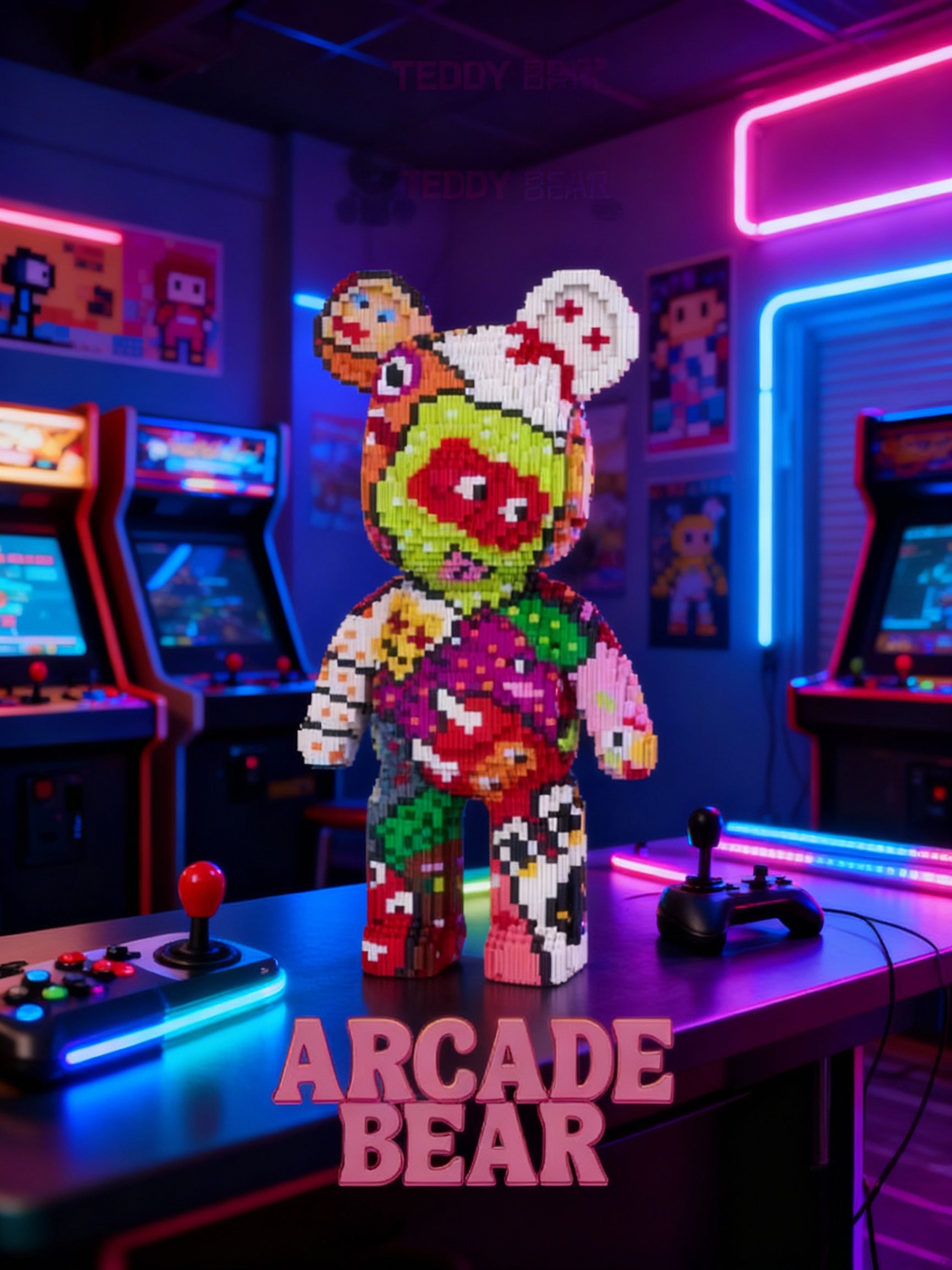 TeddyBrix Originals™ — L’Ours Géant qui offre une alternative aux écrans pour vos enfants !