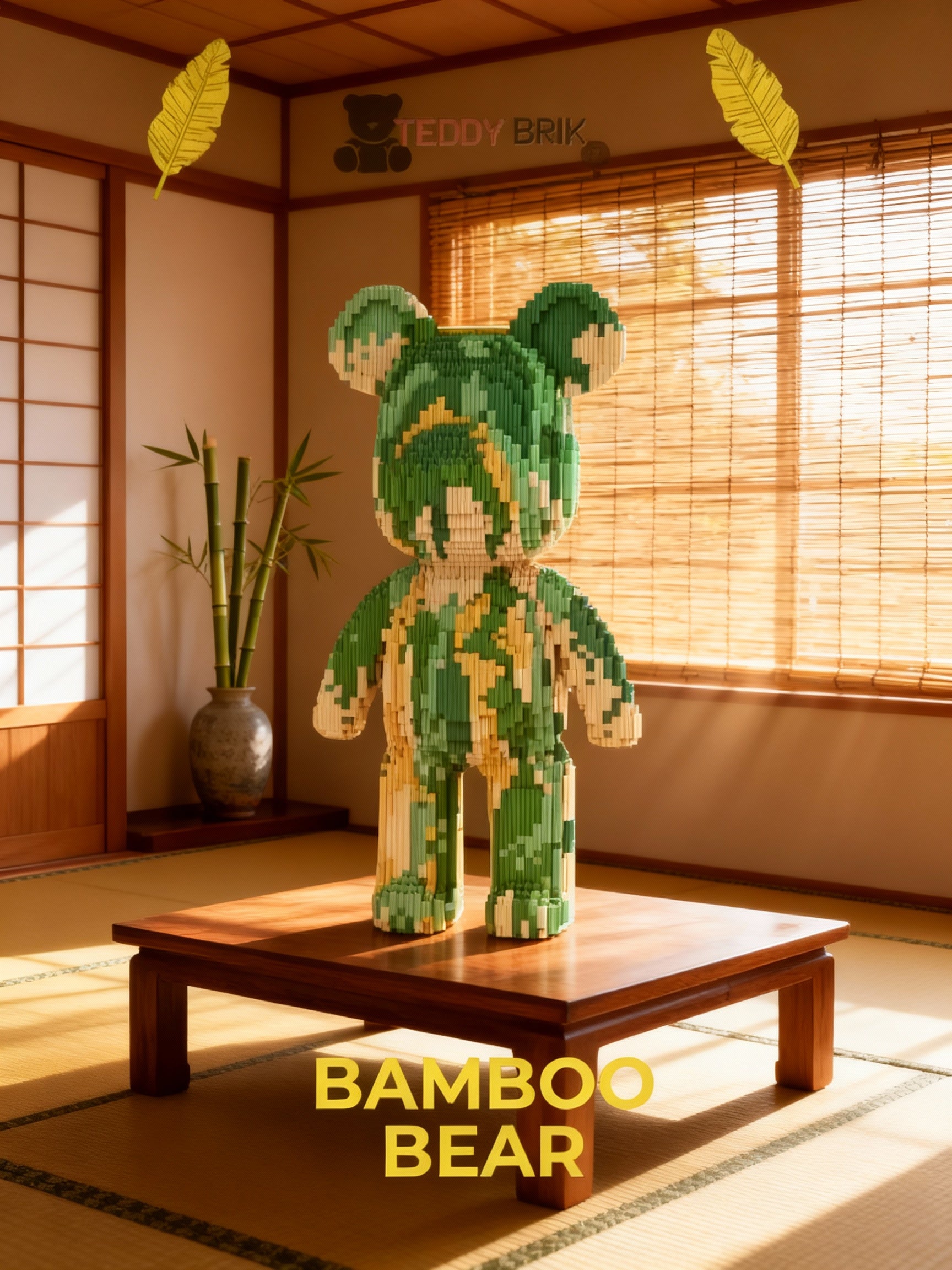 TeddyBrix Originals™ — L’Ours Géant qui offre une alternative aux écrans pour vos enfants !