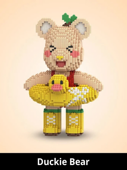 Mini TeddyBrix Originals™ — Le mini ours géant qui remplace vos écrans !