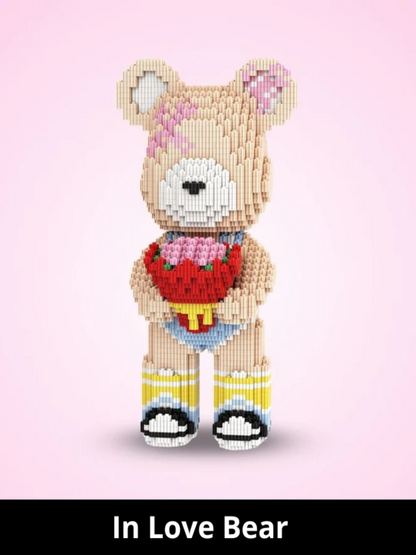 Mini TeddyBrix Originals™ — Le mini ours géant qui remplace vos écrans !