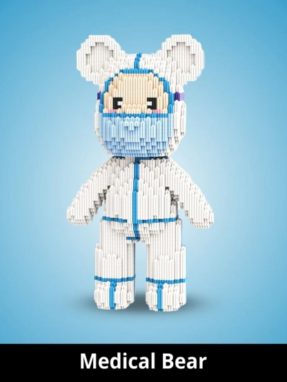 Mini TeddyBrix Originals™ — Le mini ours géant qui remplace vos écrans !
