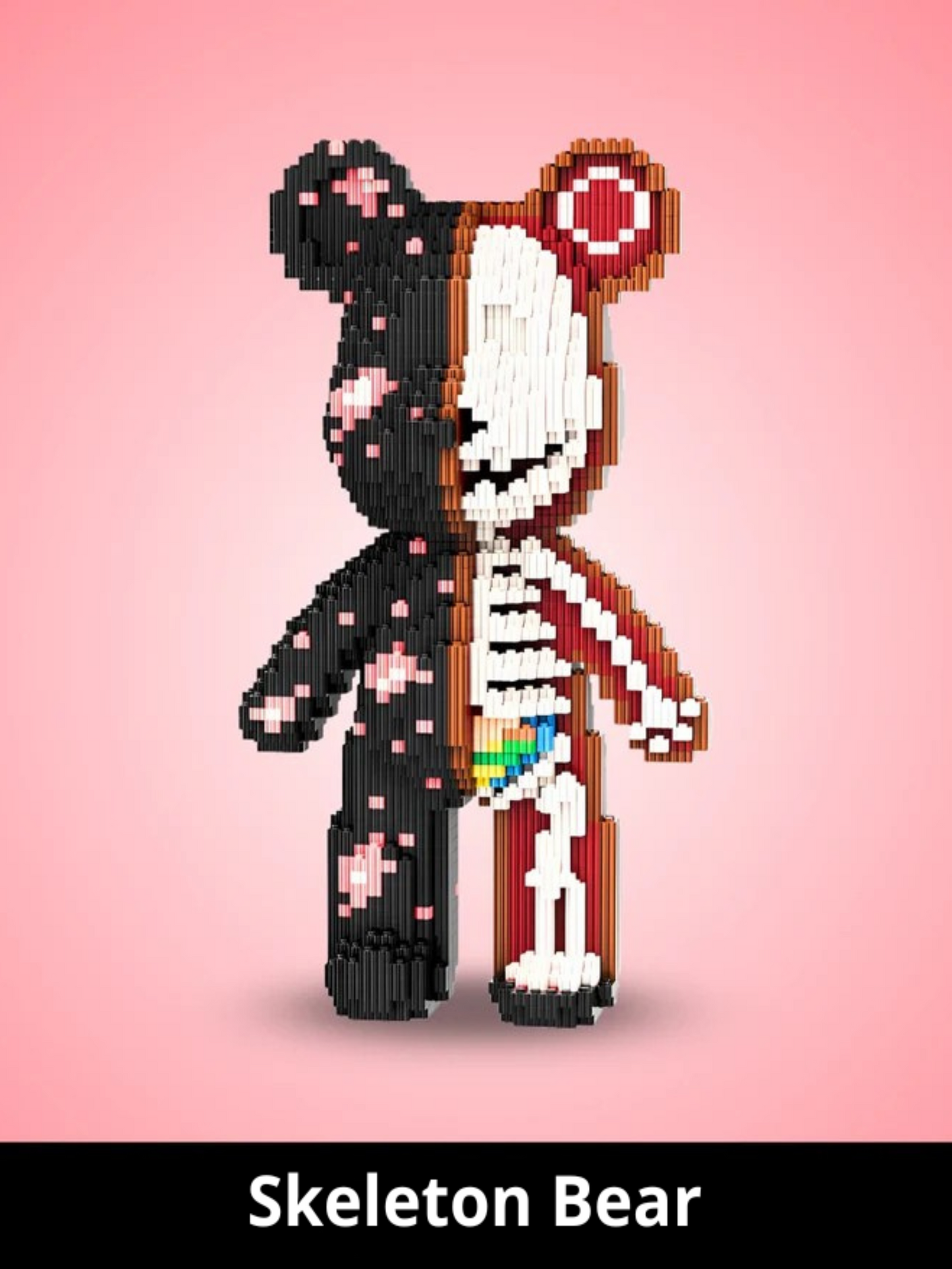 Mini TeddyBrix Originals™ — Le mini ours géant qui remplace vos écrans !