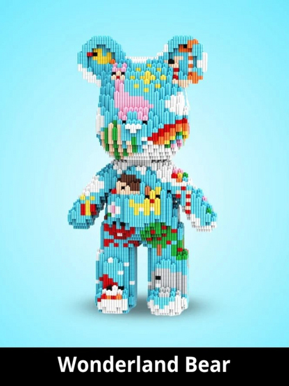 Mini TeddyBrix Originals™ — Le mini ours géant qui remplace vos écrans !