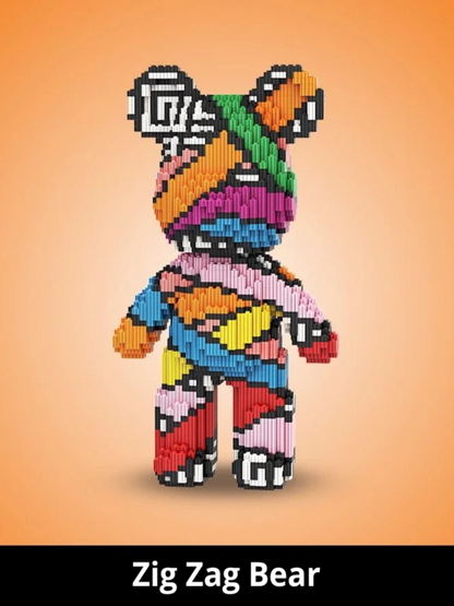 Mini TeddyBrix Originals™ — Le mini ours géant qui remplace vos écrans !