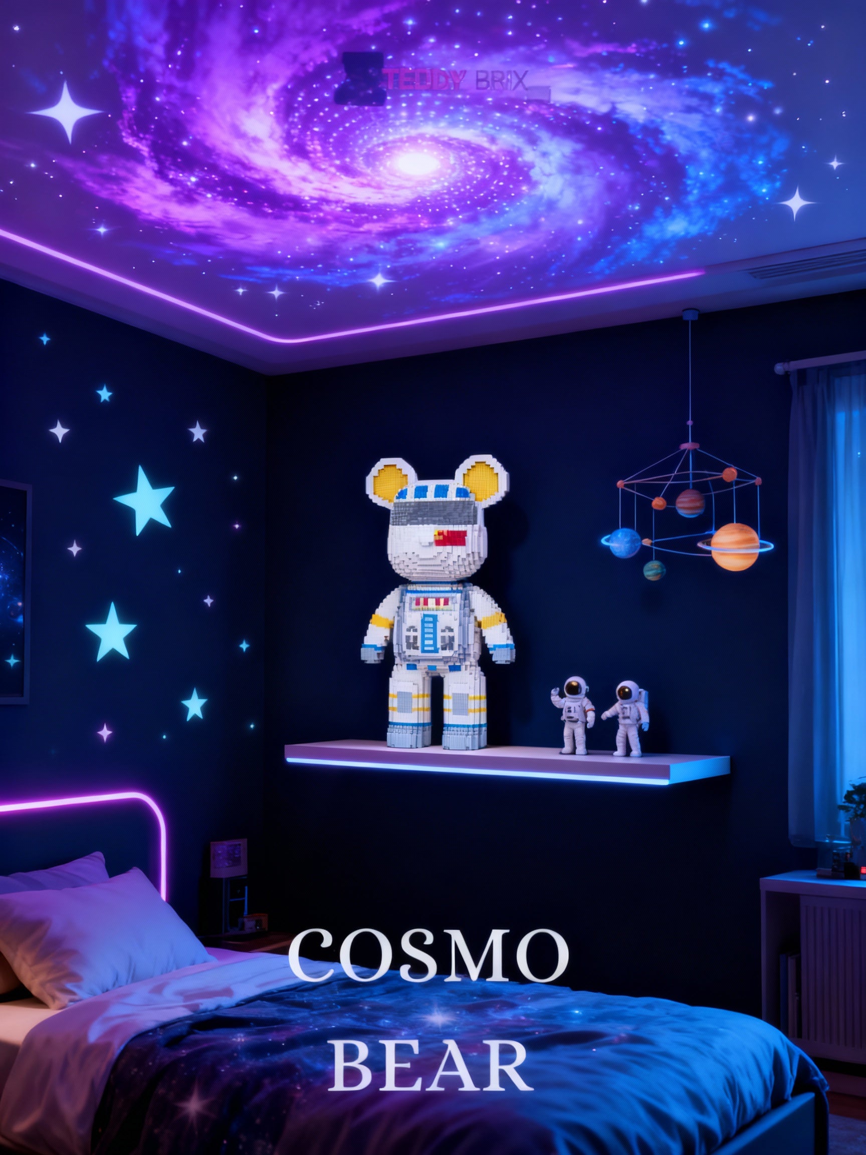 TeddyBrix Originals™ — L’Ours Géant qui offre une alternative aux écrans pour vos enfants !