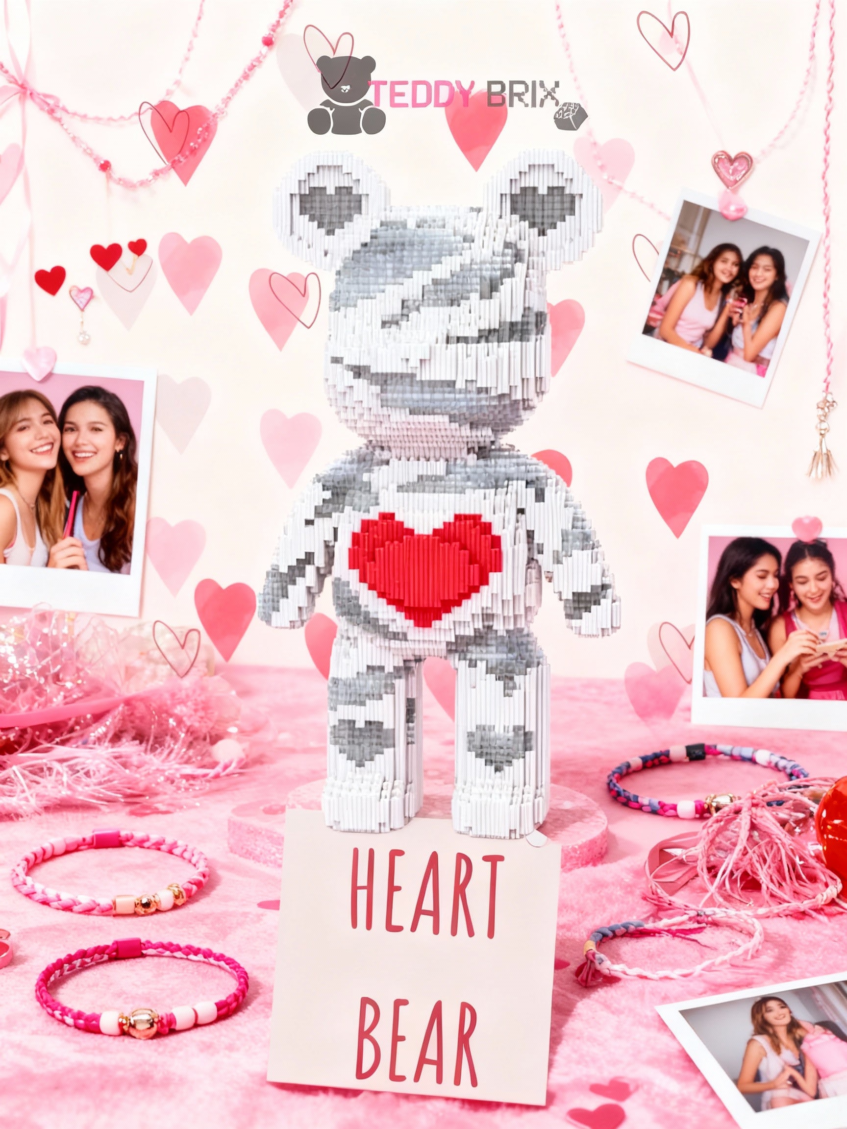 TeddyBrix Originals™ — L’Ours Géant qui offre une alternative aux écrans pour vos enfants !