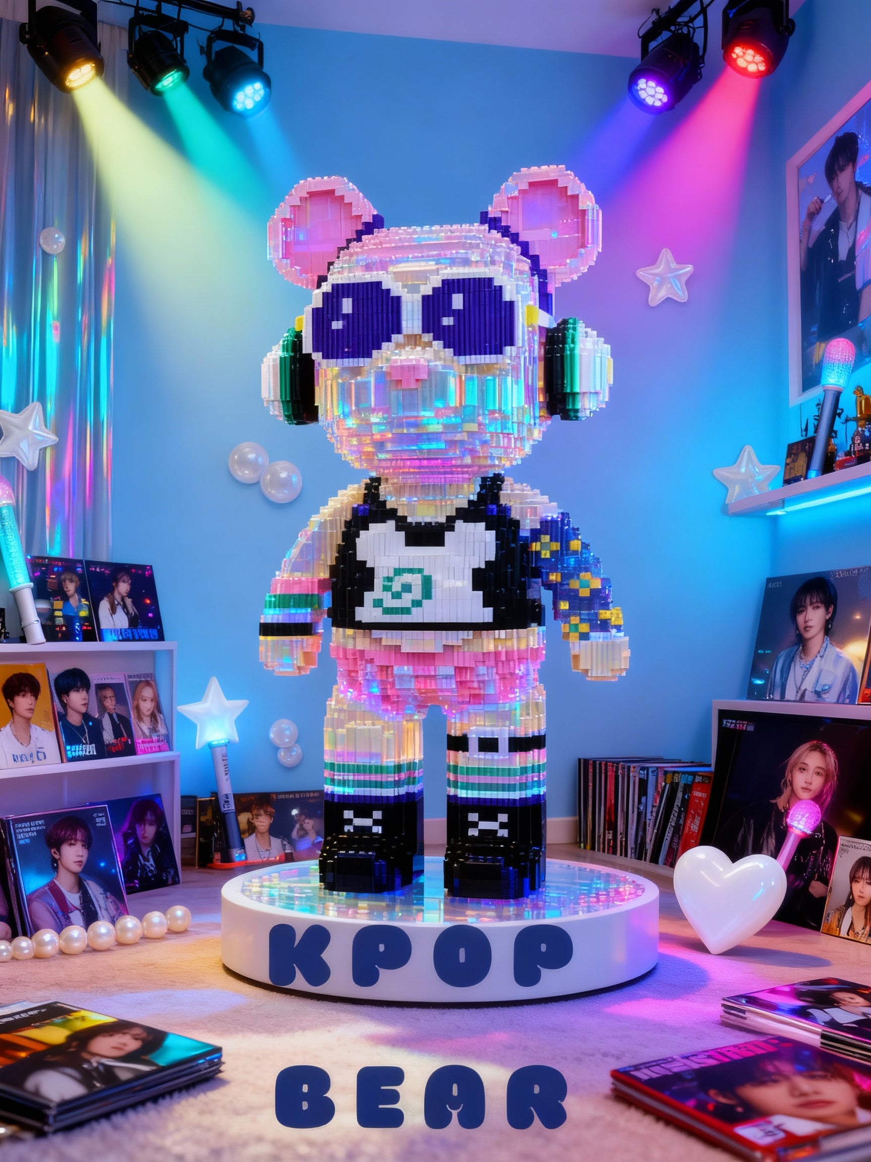 TeddyBrix Originals™ — L’Ours Géant qui offre une alternative aux écrans pour vos enfants !